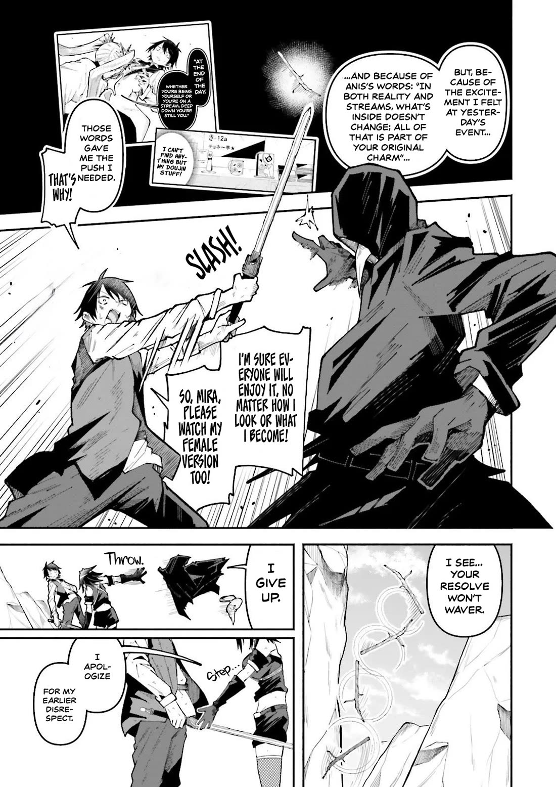 The Case In Which Streaming In Another World Led To The Creation Of A Massive Yandere Following chapter 65 page 10