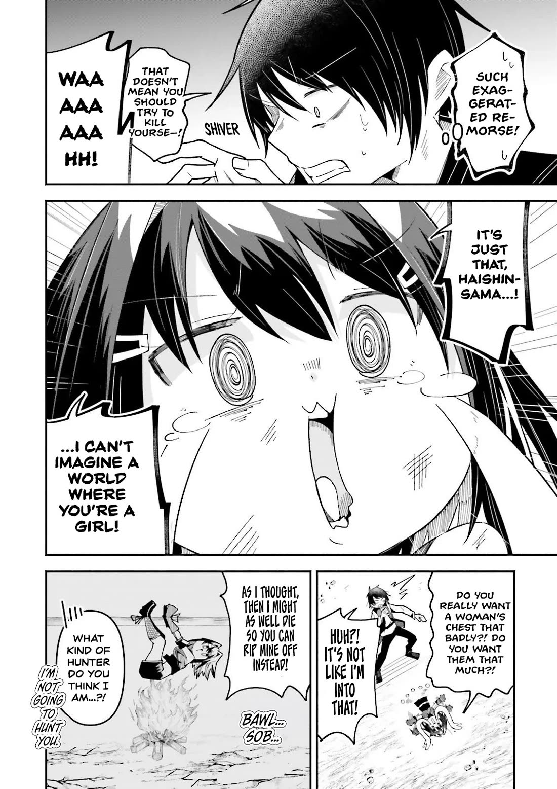 The Case In Which Streaming In Another World Led To The Creation Of A Massive Yandere Following chapter 65 page 13
