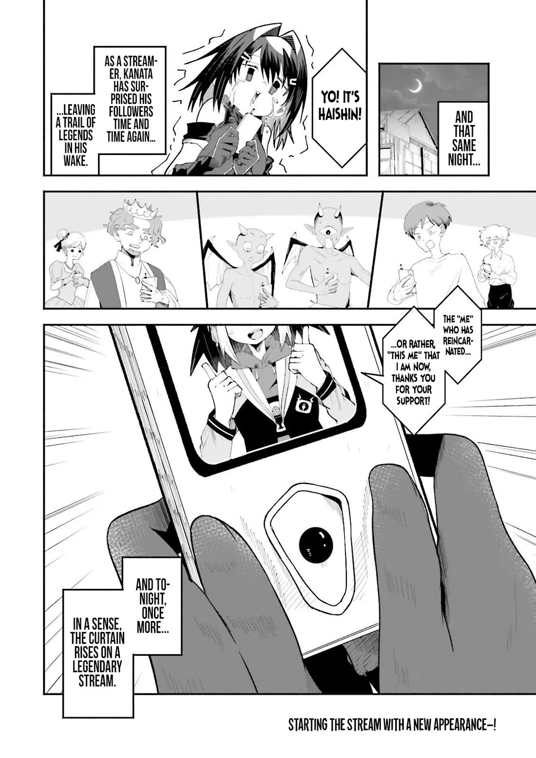 The Case In Which Streaming In Another World Led To The Creation Of A Massive Yandere Following chapter 65 page 19