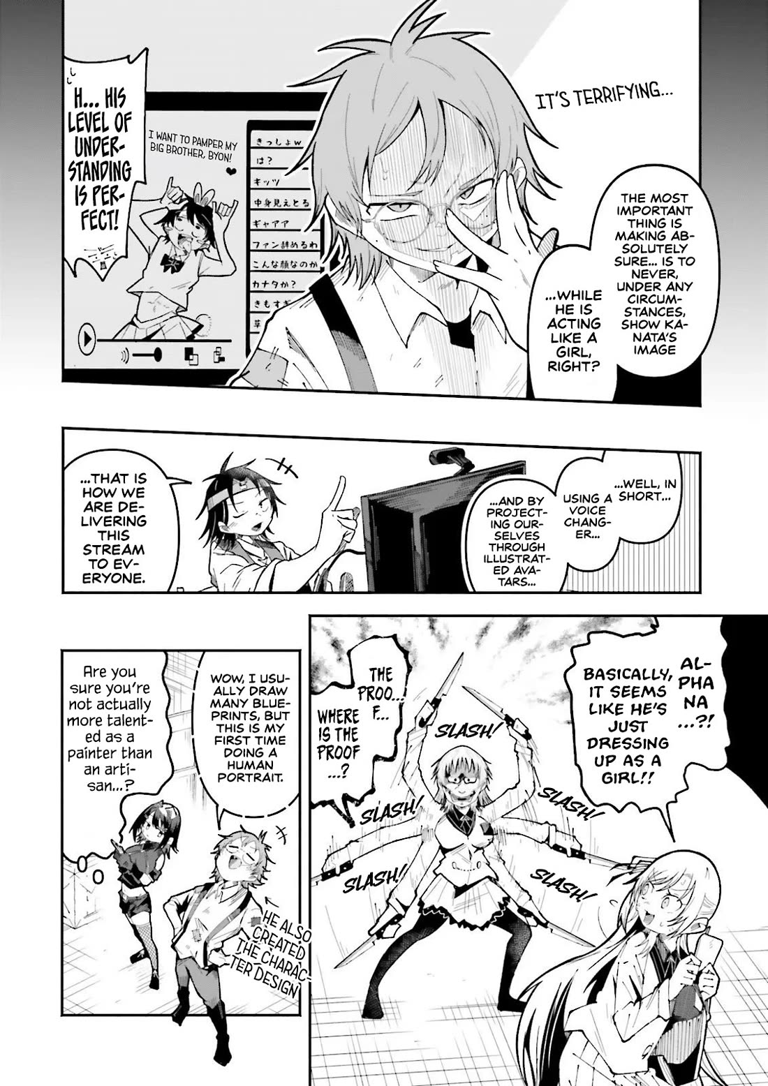 The Case In Which Streaming In Another World Led To The Creation Of A Massive Yandere Following chapter 66 page 11