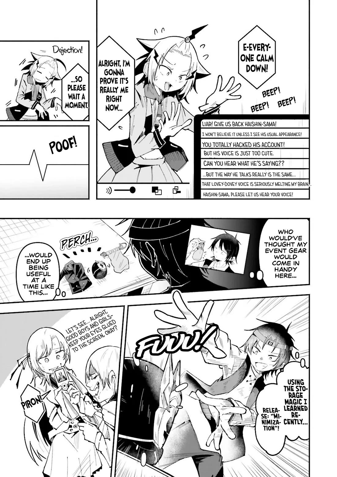 The Case In Which Streaming In Another World Led To The Creation Of A Massive Yandere Following chapter 66 page 12