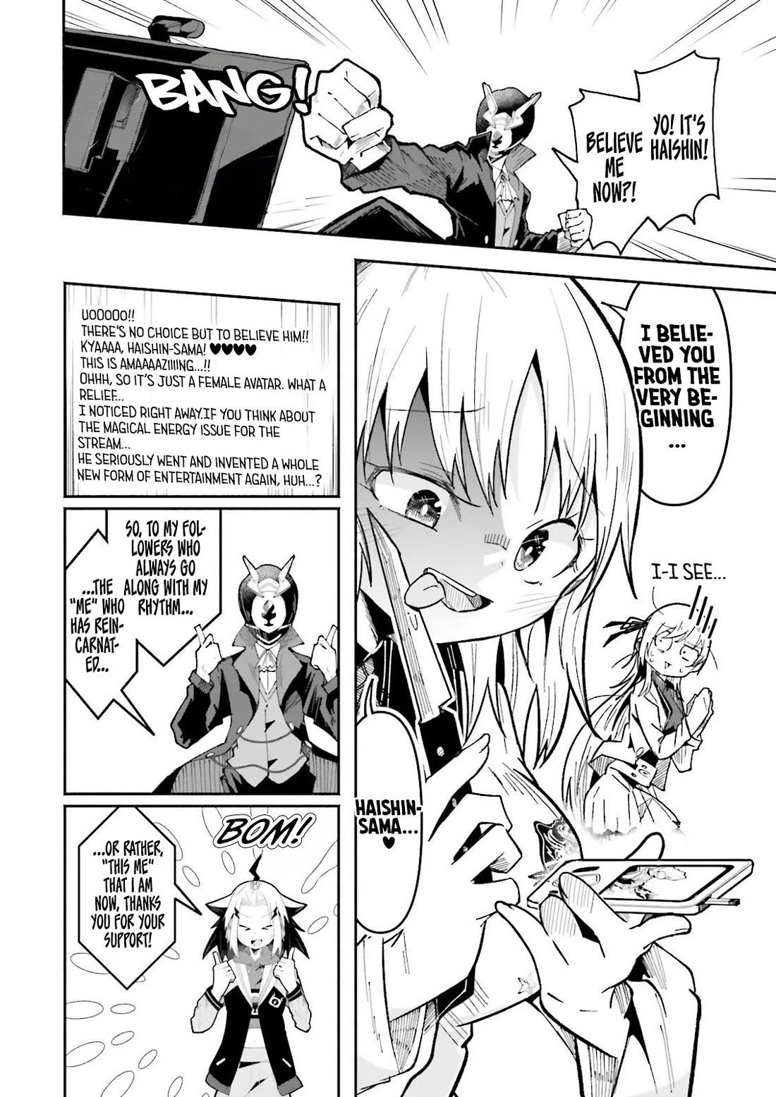 The Case In Which Streaming In Another World Led To The Creation Of A Massive Yandere Following chapter 66 page 13