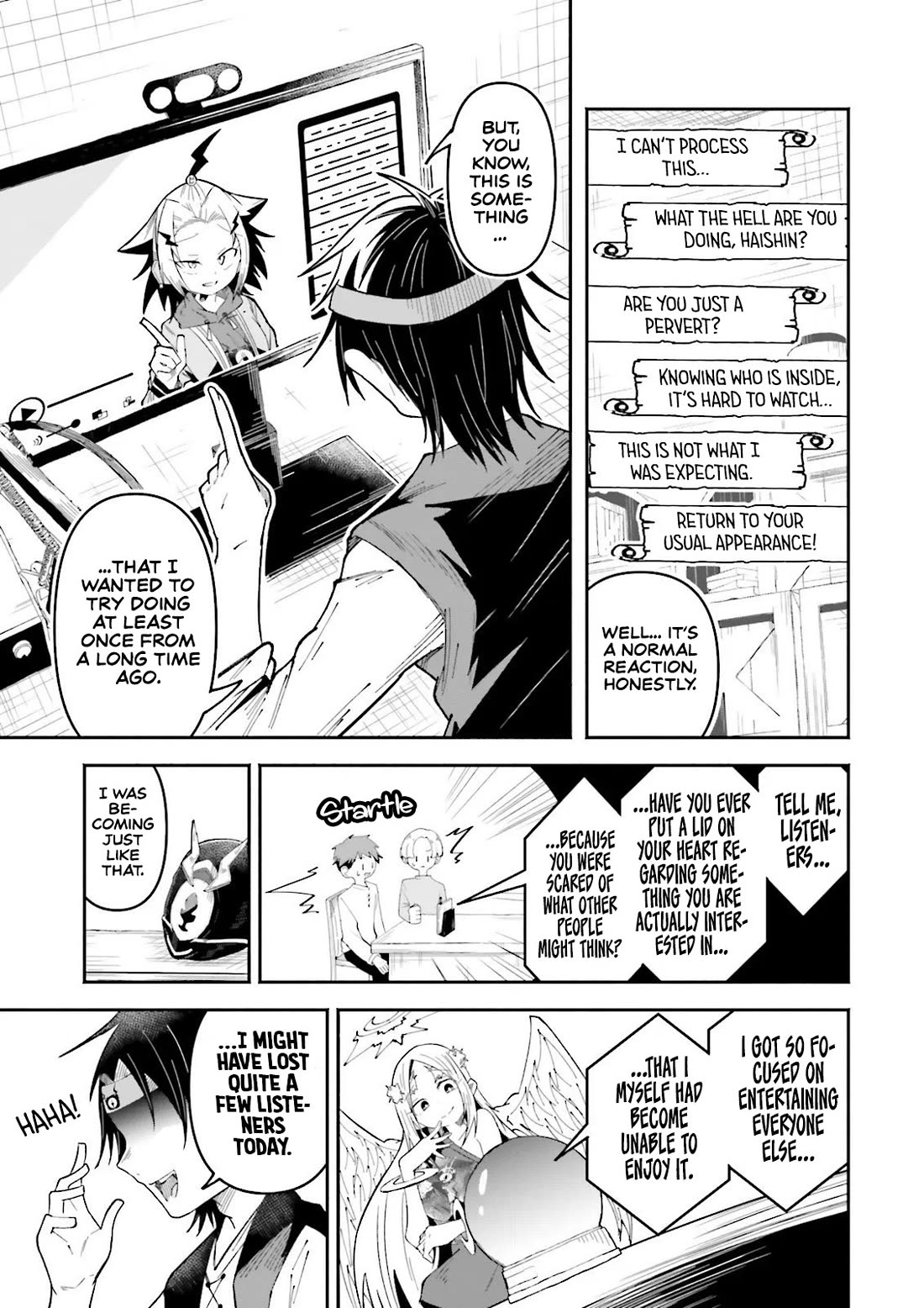 The Case In Which Streaming In Another World Led To The Creation Of A Massive Yandere Following chapter 66 page 14