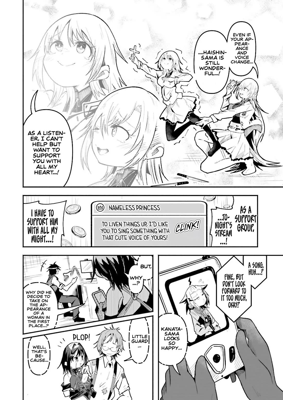 The Case In Which Streaming In Another World Led To The Creation Of A Massive Yandere Following chapter 66 page 17