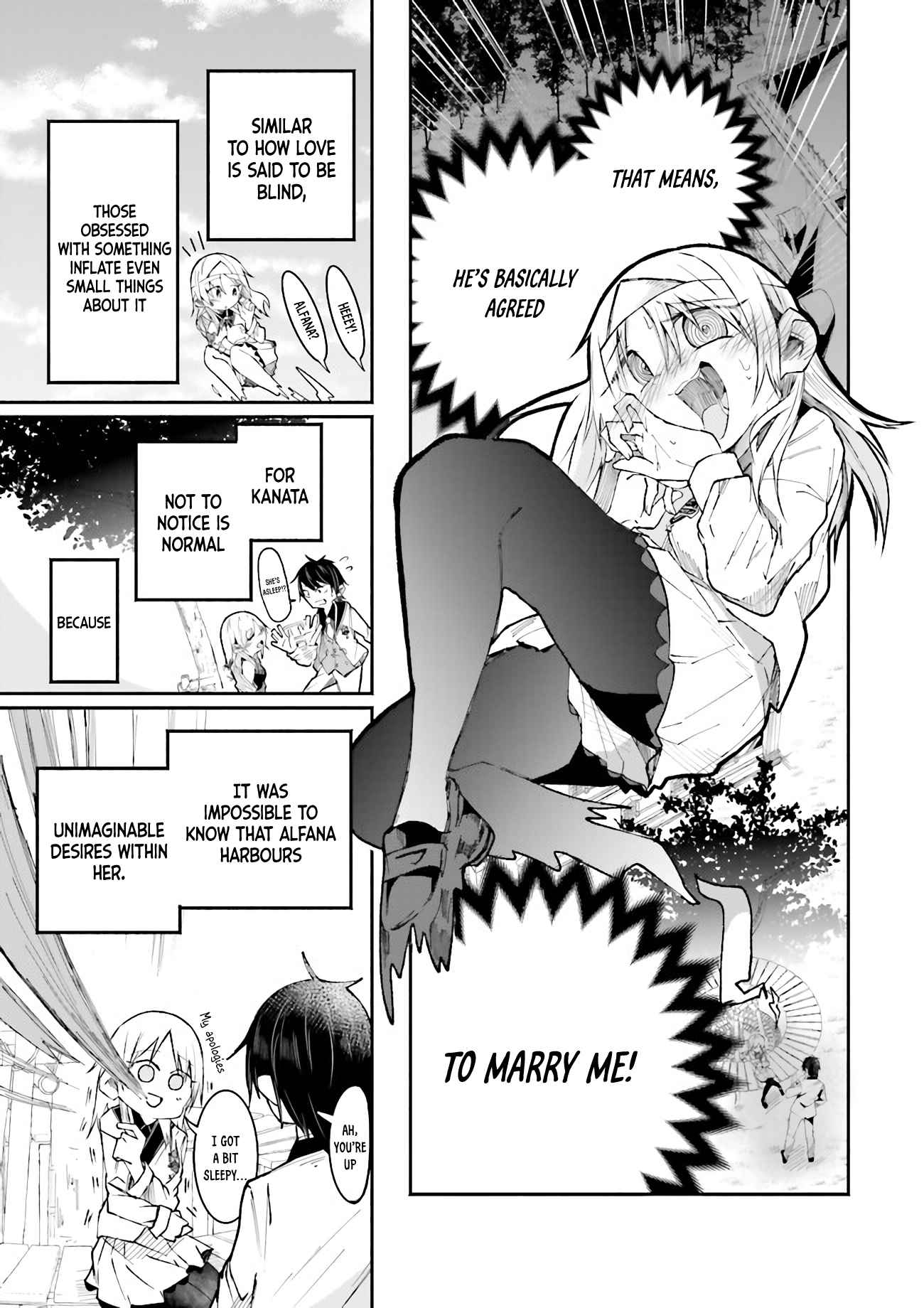 The Case In Which Streaming In Another World Led To The Creation Of A Massive Yandere Following chapter 7 page 7
