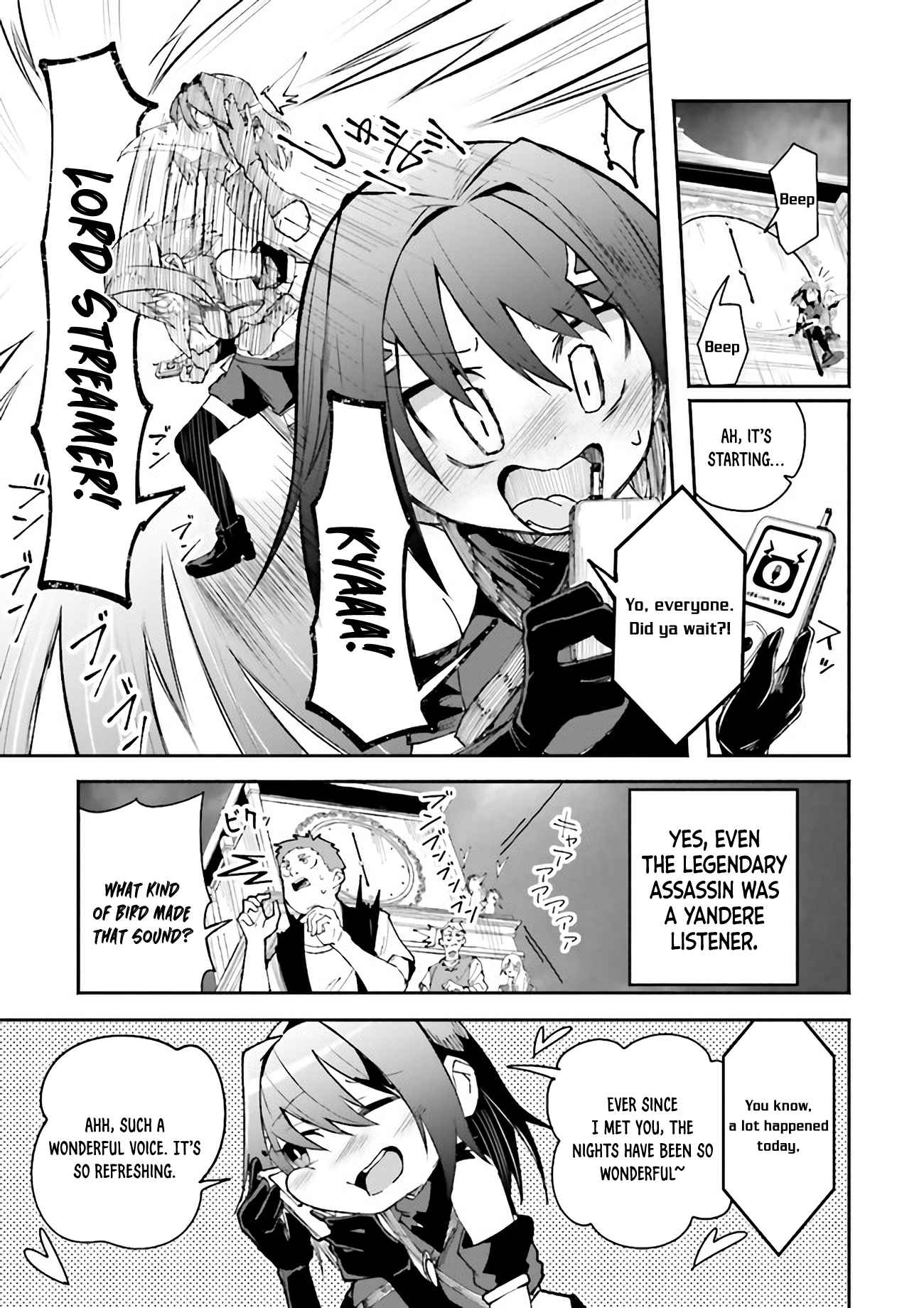 The Case In Which Streaming In Another World Led To The Creation Of A Massive Yandere Following chapter 8 page 11