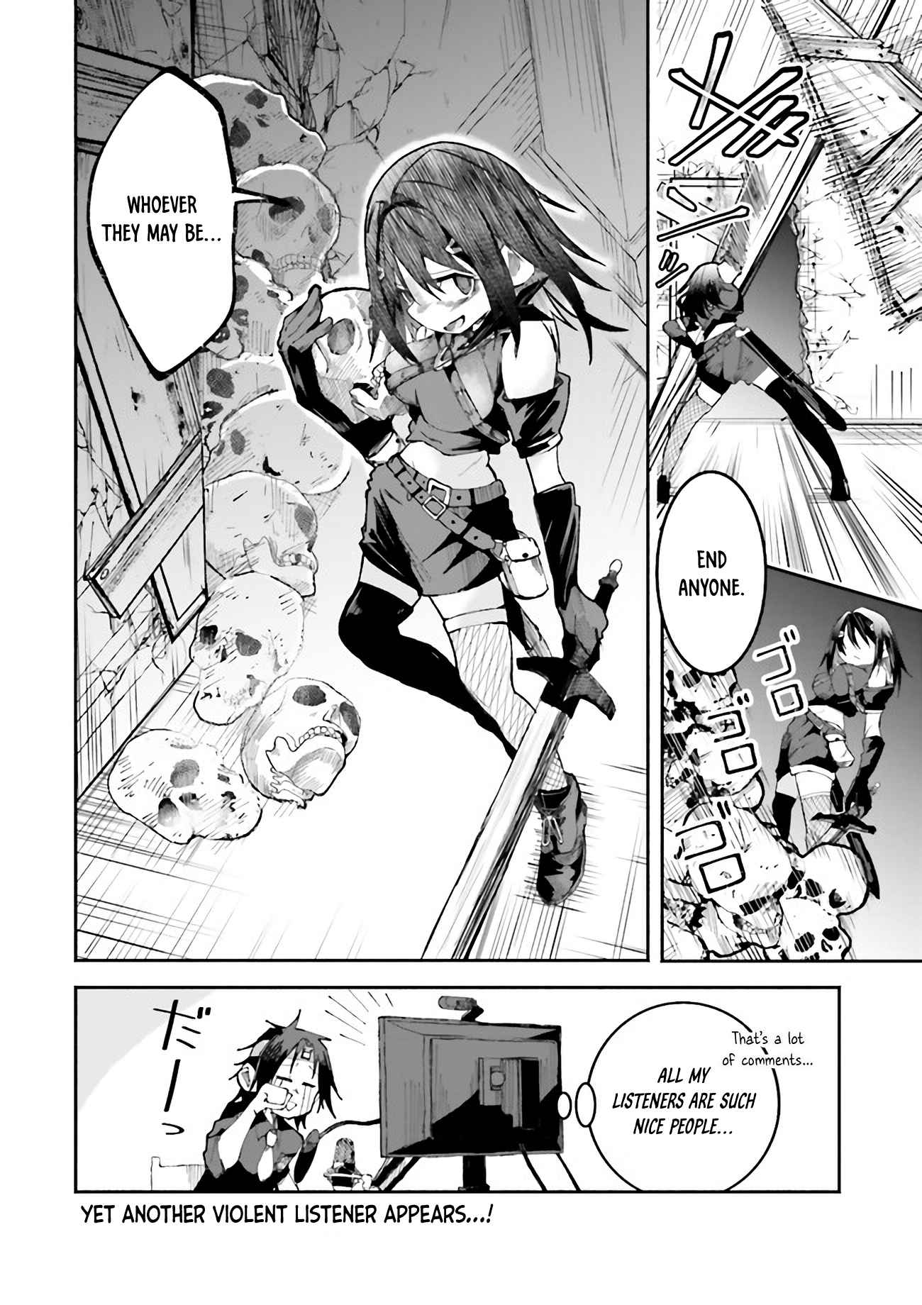 The Case In Which Streaming In Another World Led To The Creation Of A Massive Yandere Following chapter 8 page 16