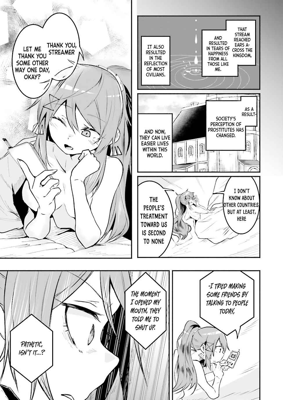 The Case In Which Streaming In Another World Led To The Creation Of A Massive Yandere Following chapter 9 page 11