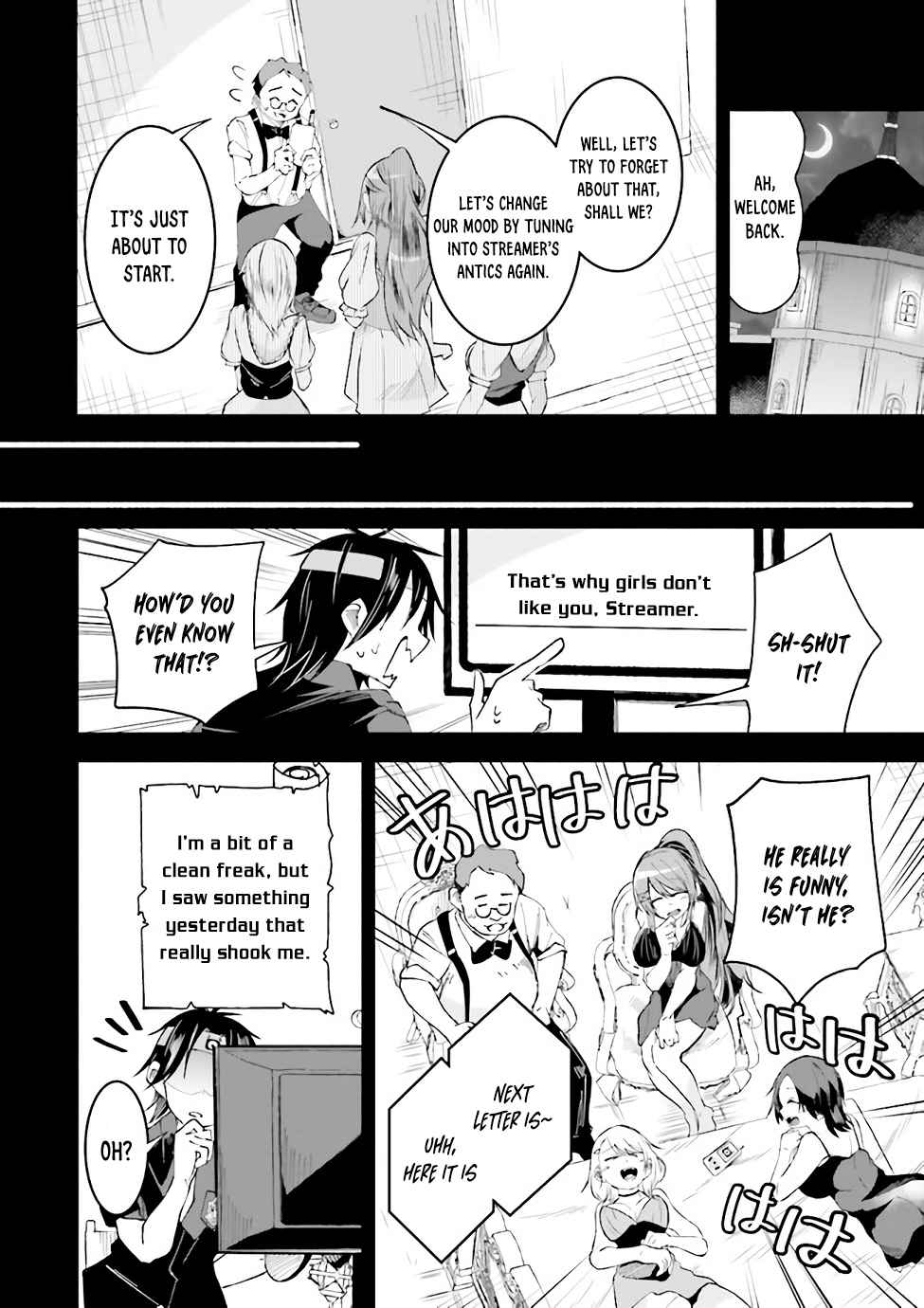 The Case In Which Streaming In Another World Led To The Creation Of A Massive Yandere Following chapter 9 page 8