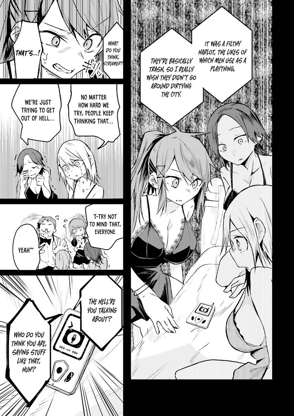The Case In Which Streaming In Another World Led To The Creation Of A Massive Yandere Following chapter 9 page 9