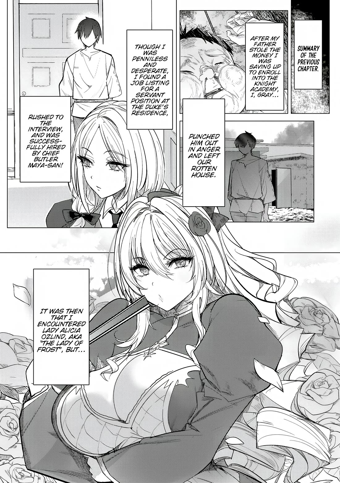 The Case Where I Followed the Freezing Lady and She Doted on Me Like Crazy chapter 2 page 1