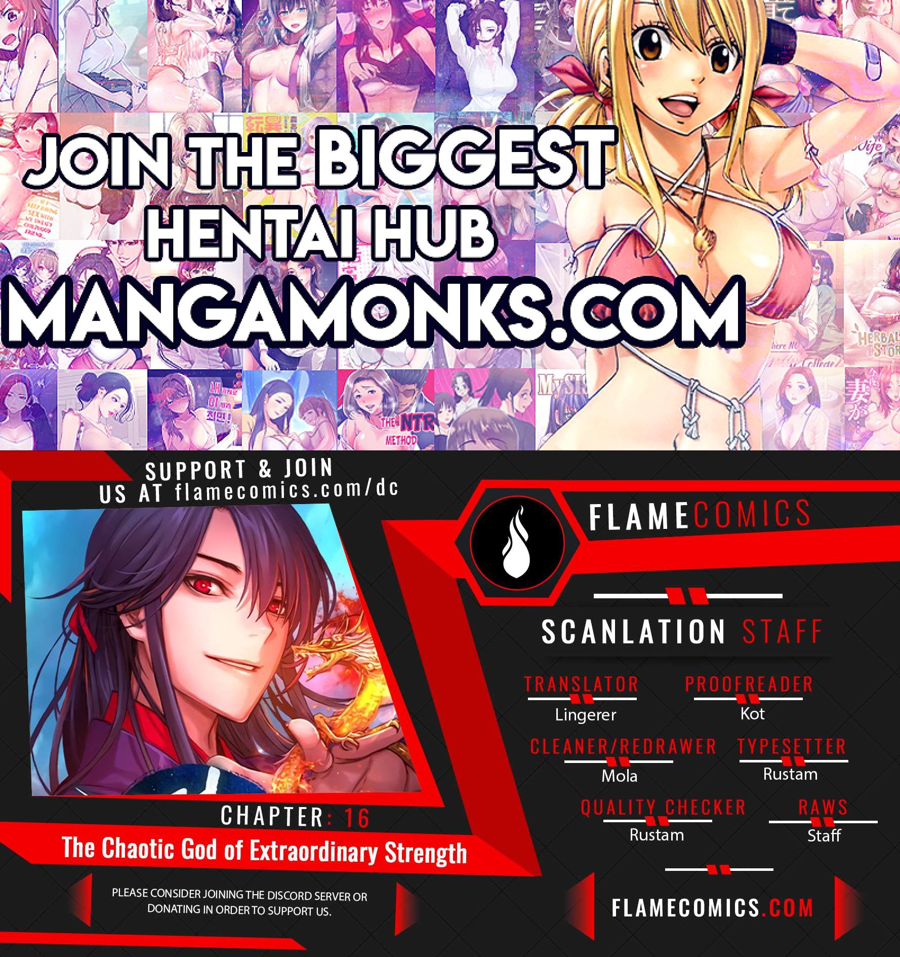 The Chaotic God of Extraordinary Strength chapter 16 page 1