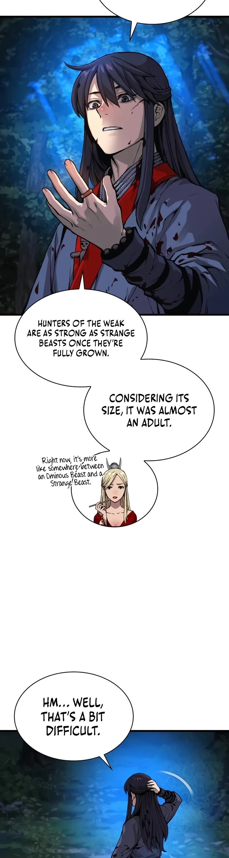 The Chaotic God of Extraordinary Strength chapter 46 page 35