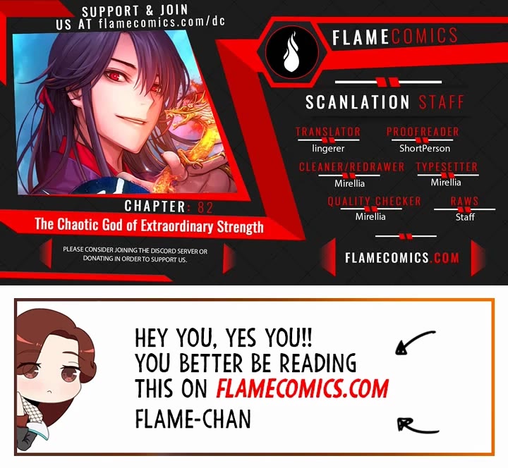 The Chaotic God of Extraordinary Strength chapter 82 page 1