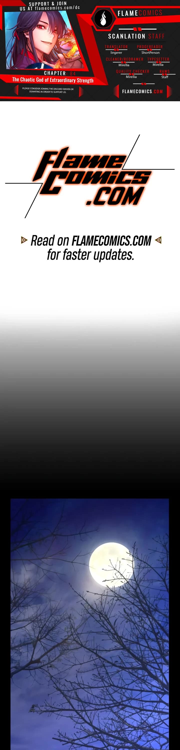 The Chaotic God of Extraordinary Strength chapter 84 page 1