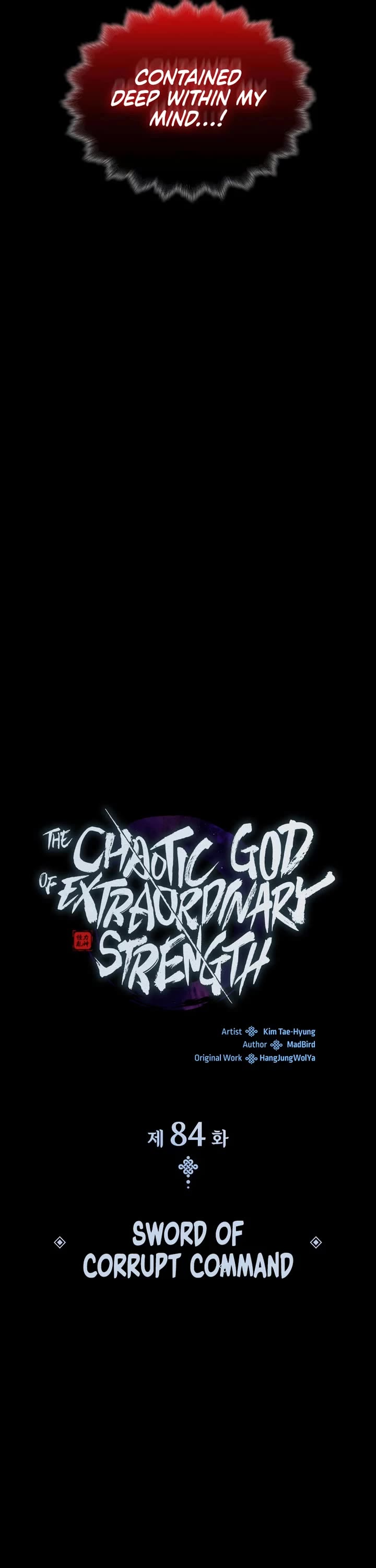 The Chaotic God of Extraordinary Strength chapter 84 page 20