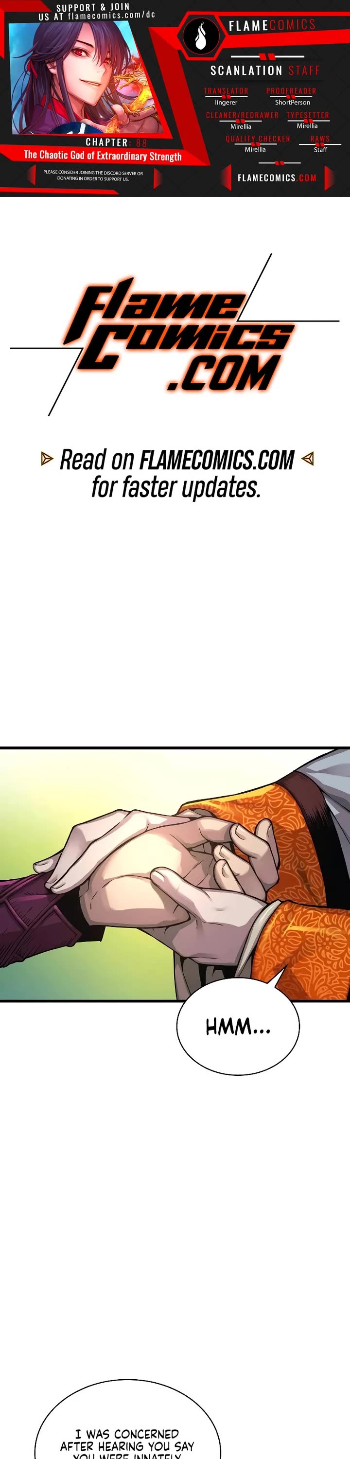 The Chaotic God of Extraordinary Strength chapter 88 page 1