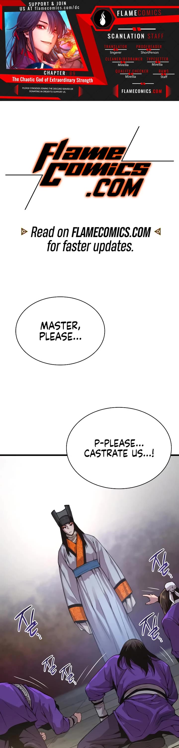 The Chaotic God of Extraordinary Strength chapter 89 page 1