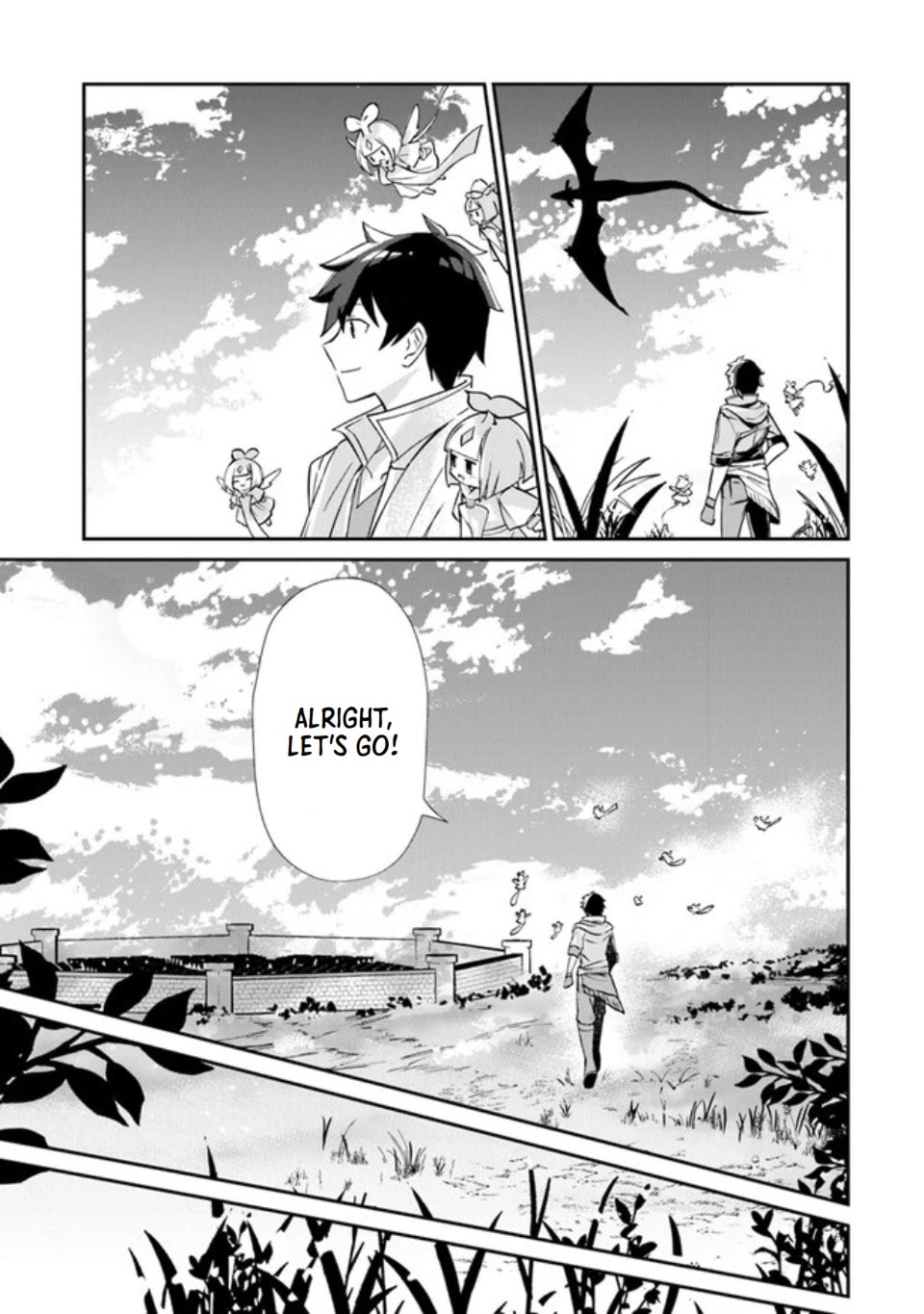 The Cheat Vegetable Garden of a Reincarnated Company Salaryman chapter 1 page 47