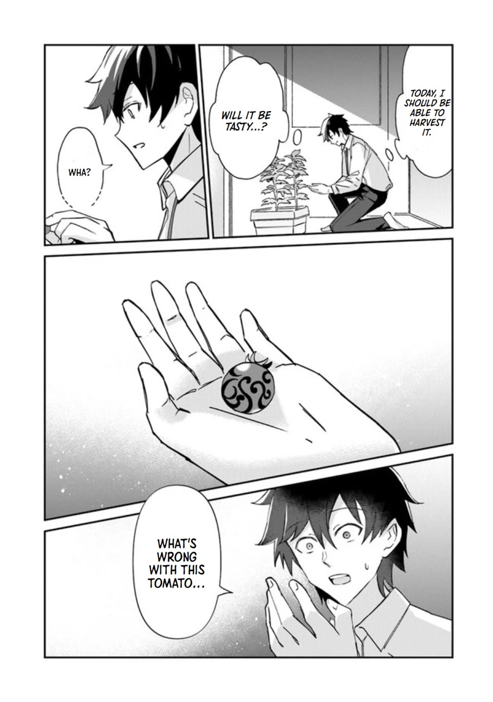 The Cheat Vegetable Garden of a Reincarnated Company Salaryman chapter 1 page 7