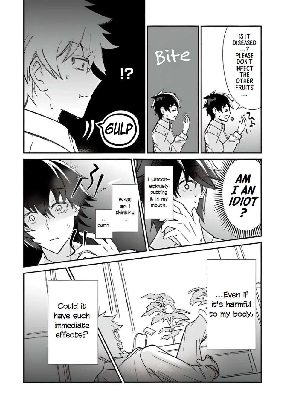 The Cheat Vegetable Garden of a Reincarnated Company Salaryman chapter 1 page 8