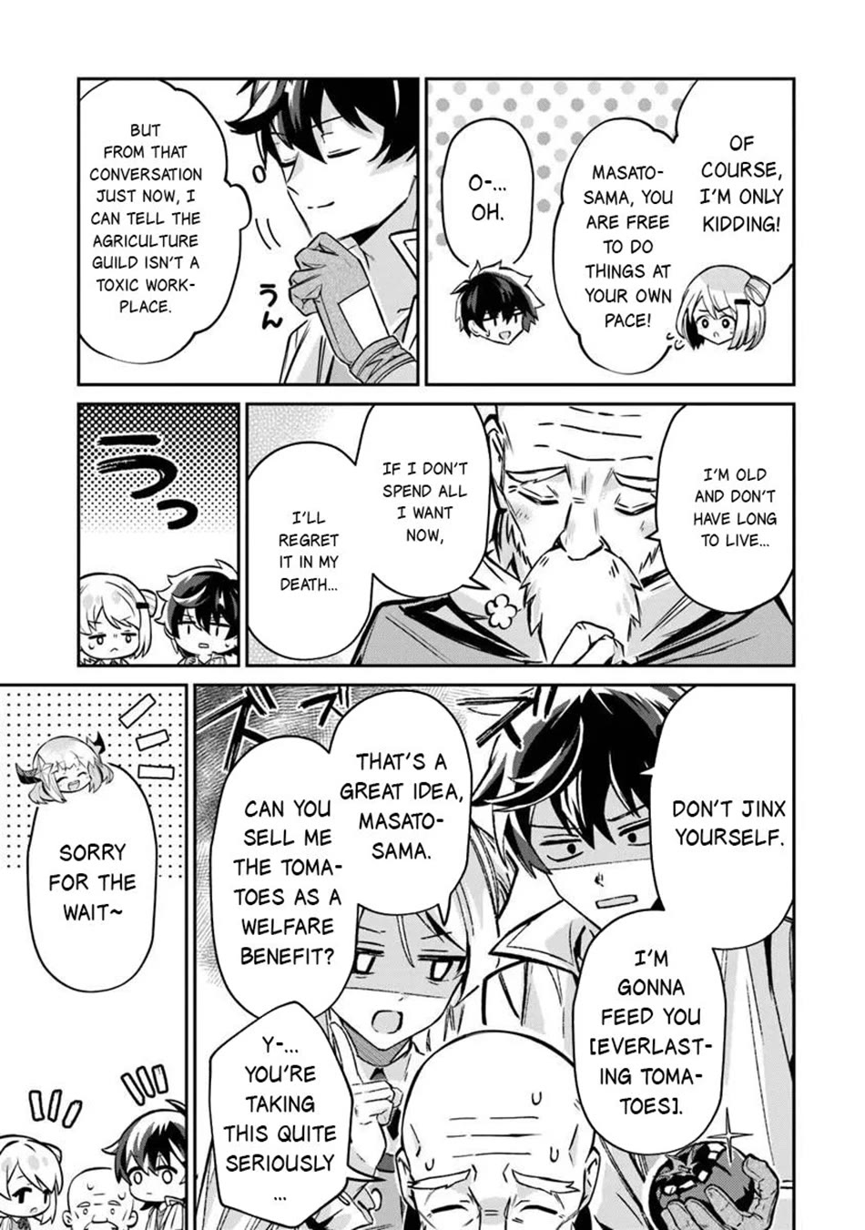 The Cheat Vegetable Garden of a Reincarnated Company Salaryman chapter 25 page 18