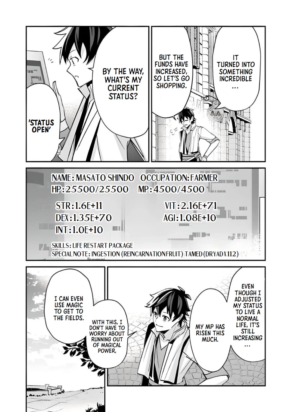 The Cheat Vegetable Garden of a Reincarnated Company Salaryman chapter 4 page 24