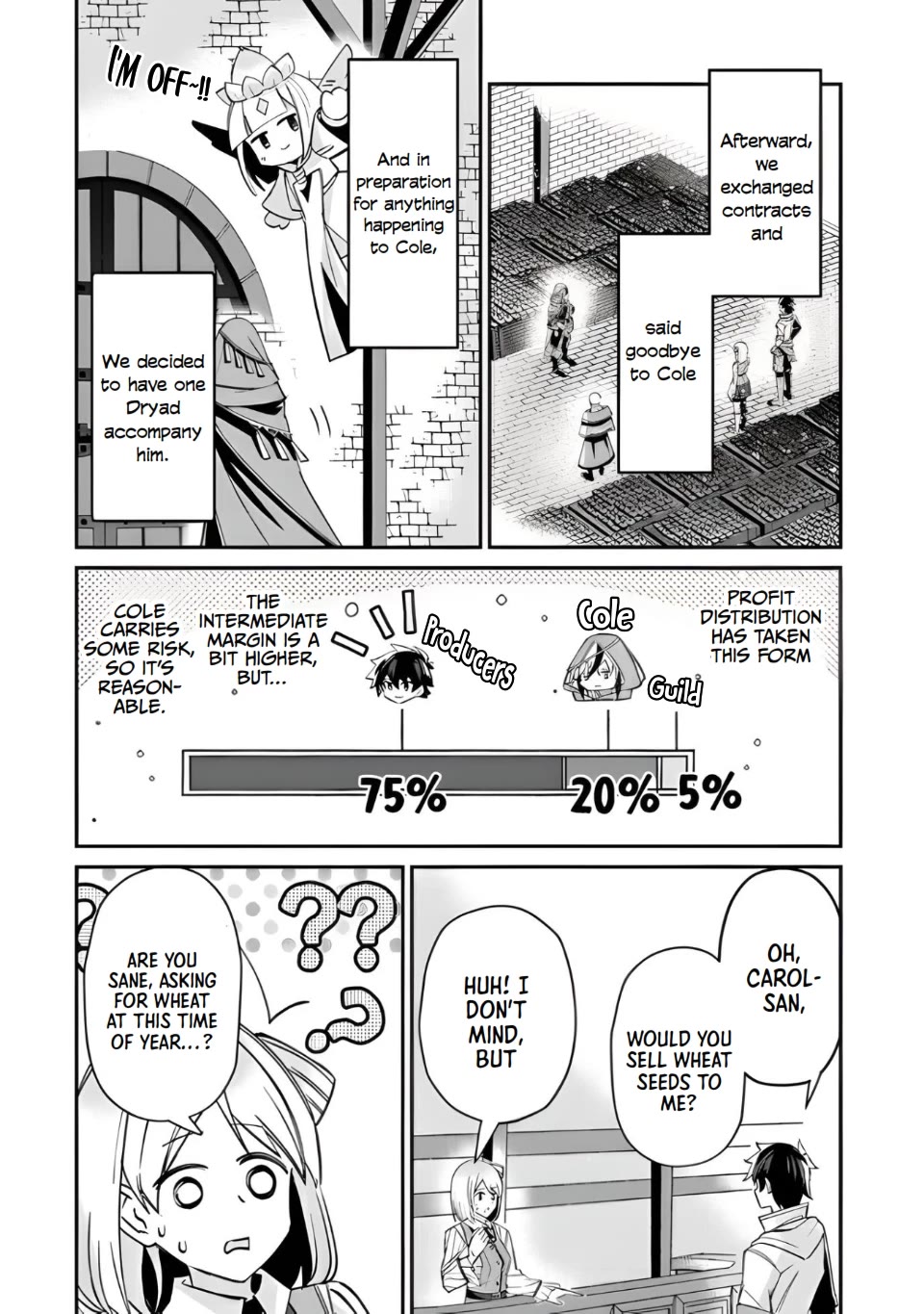 The Cheat Vegetable Garden of a Reincarnated Company Salaryman chapter 5 page 13