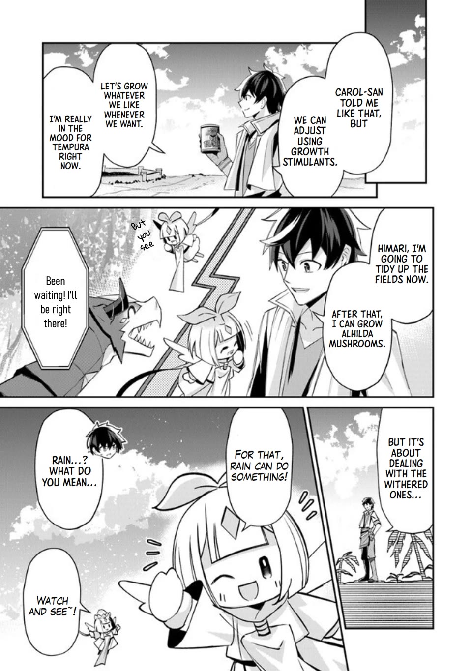 The Cheat Vegetable Garden of a Reincarnated Company Salaryman chapter 5 page 14