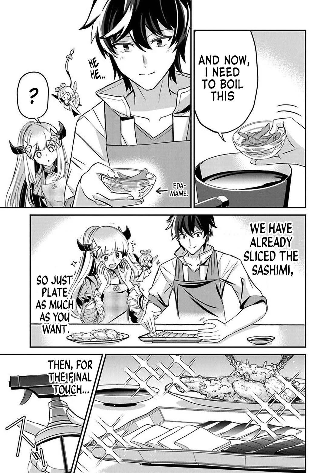 The Cheat Vegetable Garden of a Reincarnated Company Salaryman chapter 8 page 13