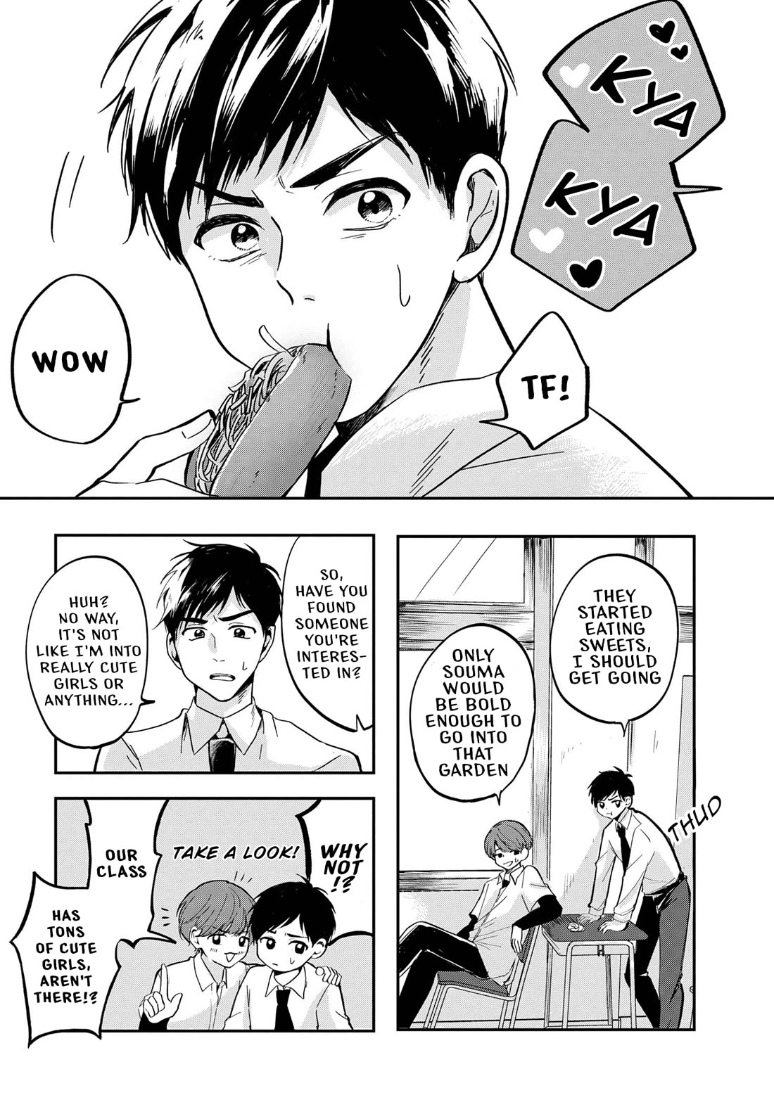 The Classmate Who Is Adored by Everyone Smiles Teasingly Only at Me chapter 1 page 5