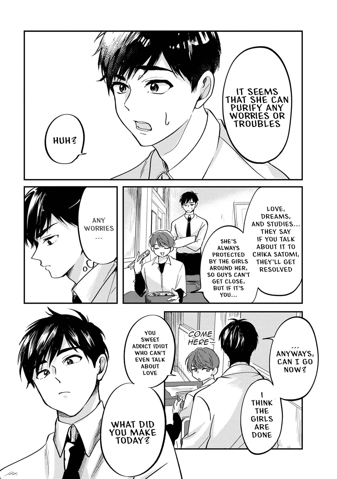 The Classmate Who Is Adored by Everyone Smiles Teasingly Only at Me chapter 1 page 7