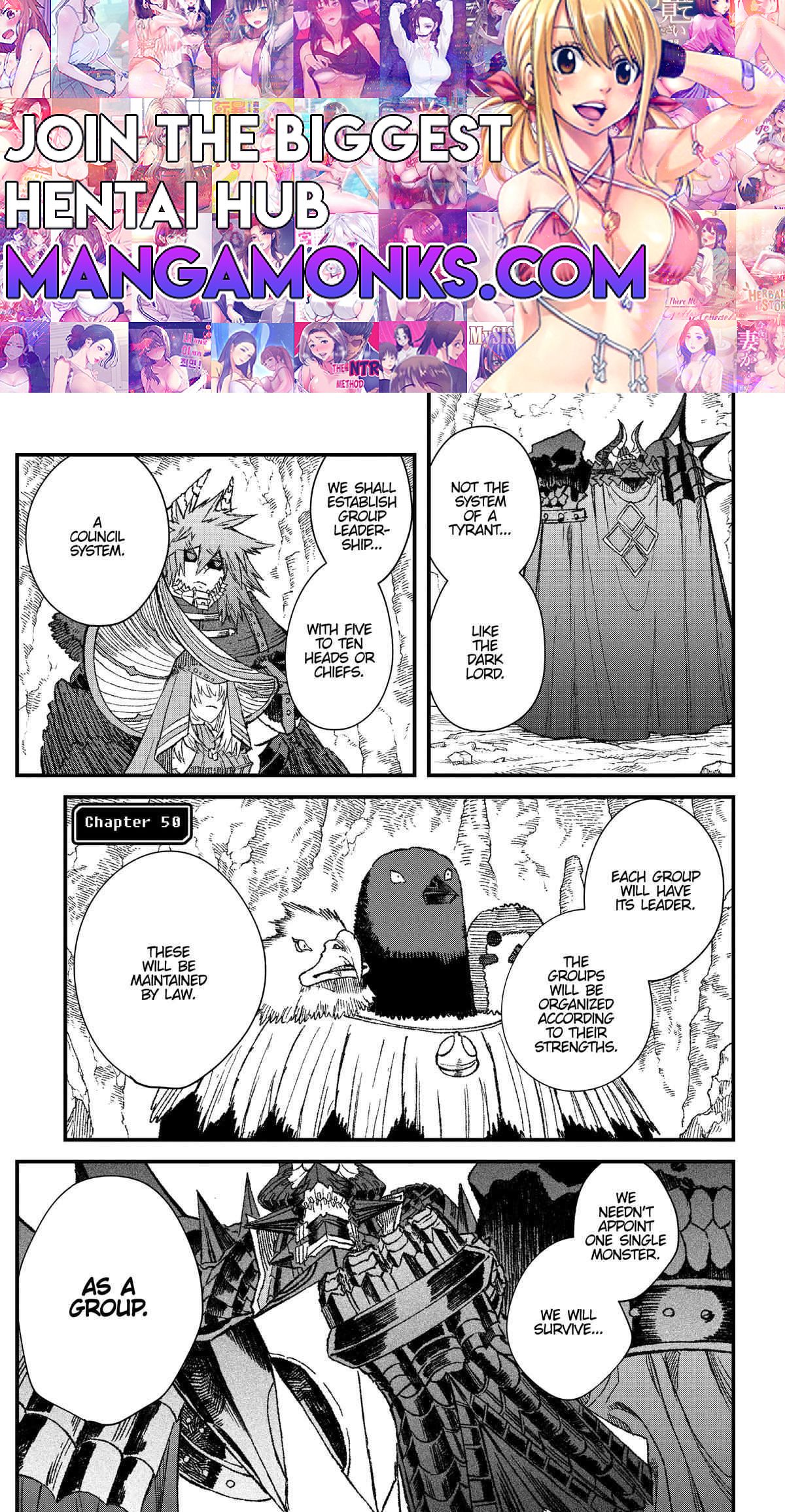 The Comeback of the Demon King Who Formed a Demon's Guild After Being Vanquished by the Hero chapter 50 page 1