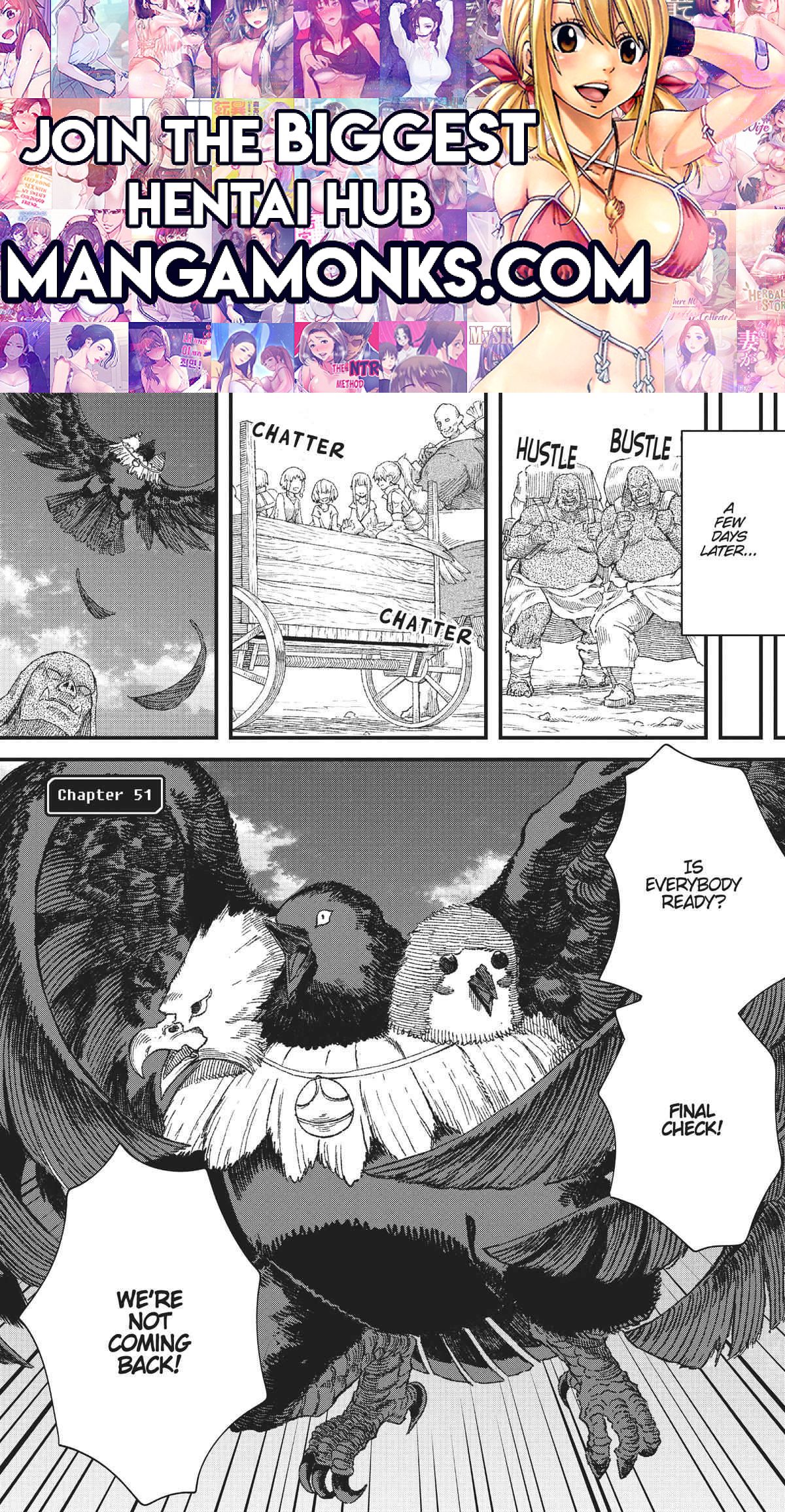 The Comeback of the Demon King Who Formed a Demon's Guild After Being Vanquished by the Hero chapter 51 page 1