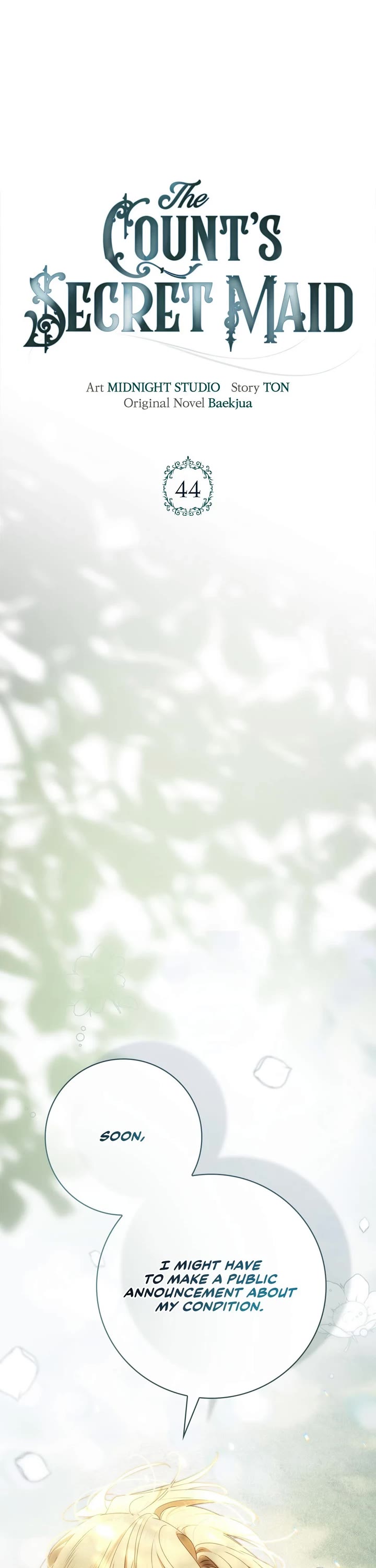 The Count's Secret Maid chapter 44 page 1