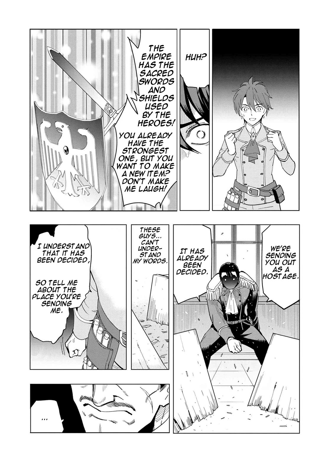 The Creation Alchemist Enjoys Freedom: If I Am Exiled From My Hometown, I Can Make Magic Items With Transcendent Effects at the Knees of the Demon Lord chapter 1 page 10