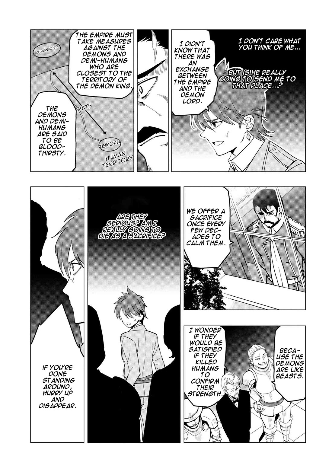 The Creation Alchemist Enjoys Freedom: If I Am Exiled From My Hometown, I Can Make Magic Items With Transcendent Effects at the Knees of the Demon Lord chapter 1 page 12