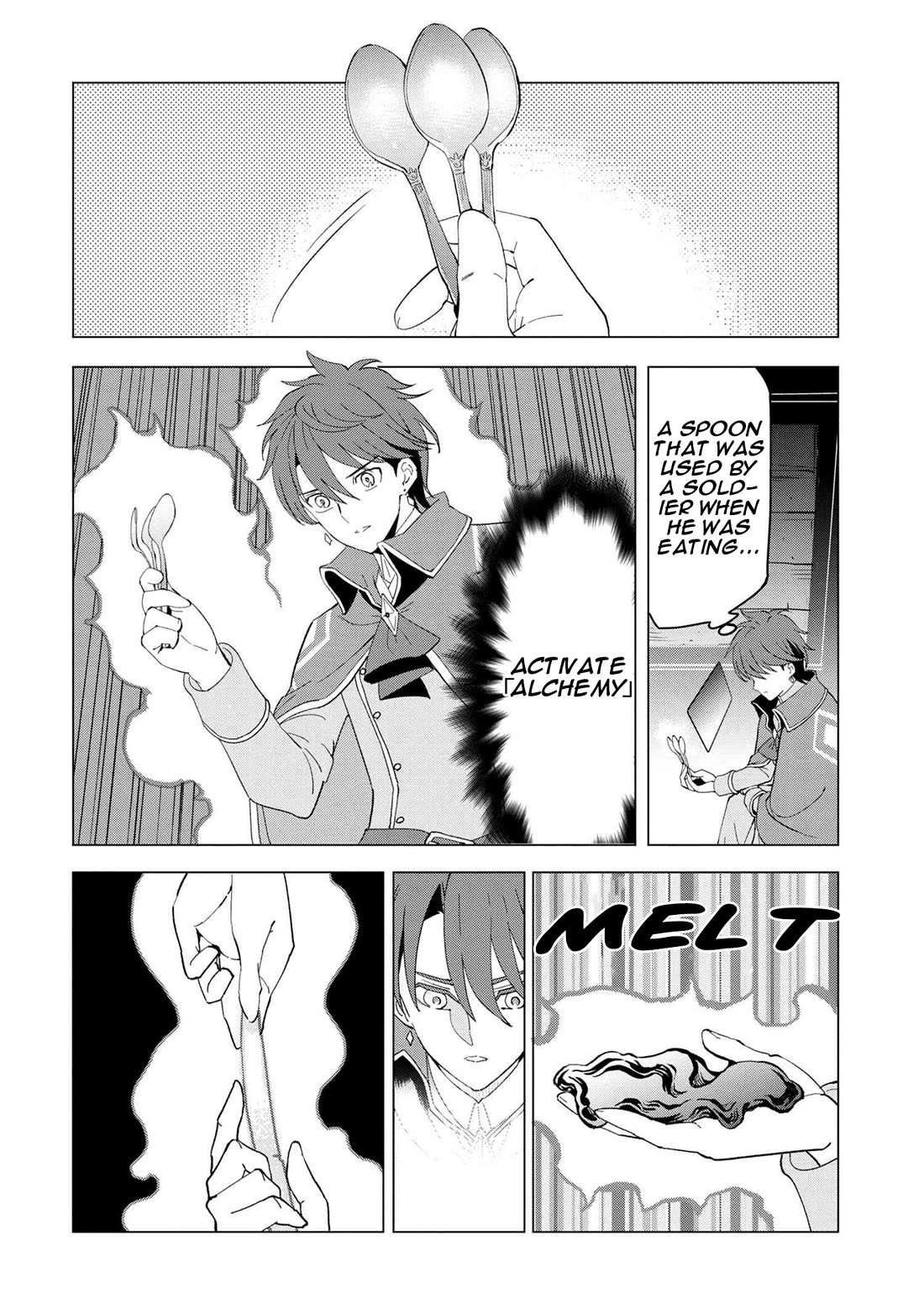 The Creation Alchemist Enjoys Freedom: If I Am Exiled From My Hometown, I Can Make Magic Items With Transcendent Effects at the Knees of the Demon Lord chapter 1 page 21