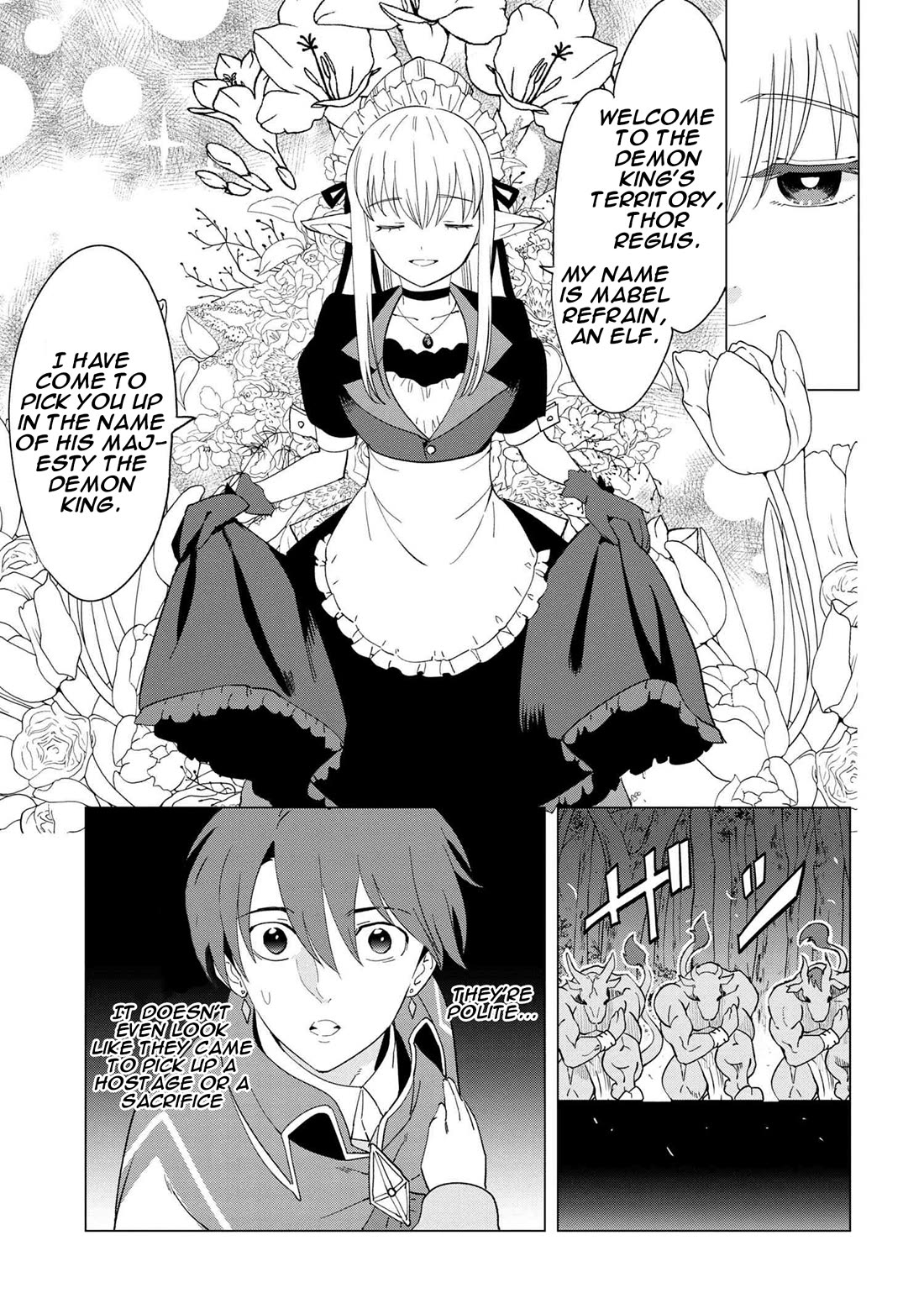 The Creation Alchemist Enjoys Freedom: If I Am Exiled From My Hometown, I Can Make Magic Items With Transcendent Effects at the Knees of the Demon Lord chapter 1 page 29