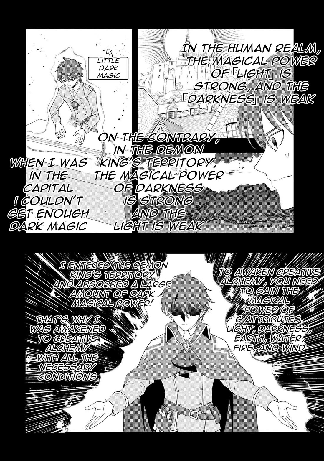 The Creation Alchemist Enjoys Freedom: If I Am Exiled From My Hometown, I Can Make Magic Items With Transcendent Effects at the Knees of the Demon Lord chapter 1 page 40