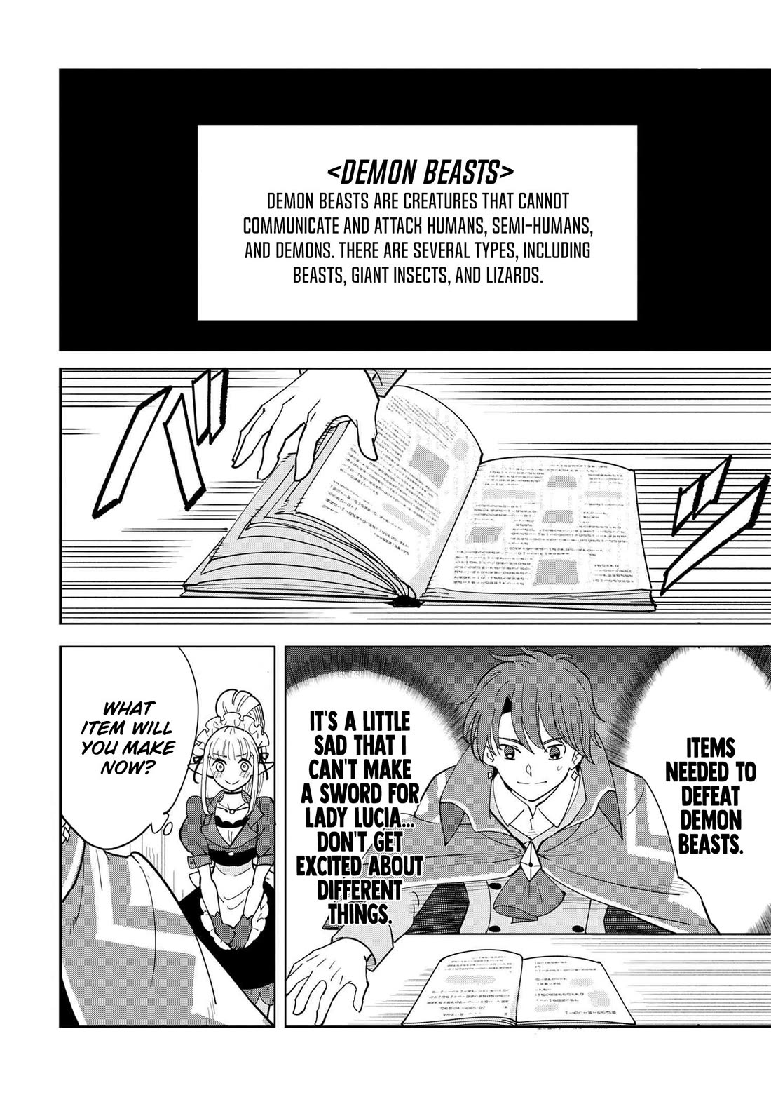 The Creation Alchemist Enjoys Freedom: If I Am Exiled From My Hometown, I Can Make Magic Items With Transcendent Effects at the Knees of the Demon Lord chapter 10 page 21