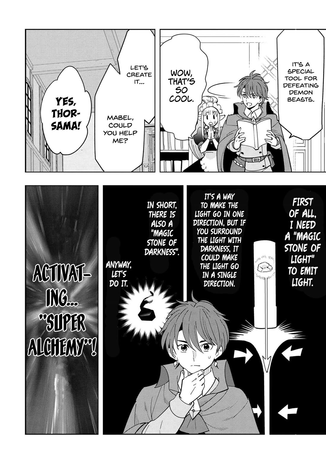 The Creation Alchemist Enjoys Freedom: If I Am Exiled From My Hometown, I Can Make Magic Items With Transcendent Effects at the Knees of the Demon Lord chapter 10 page 23