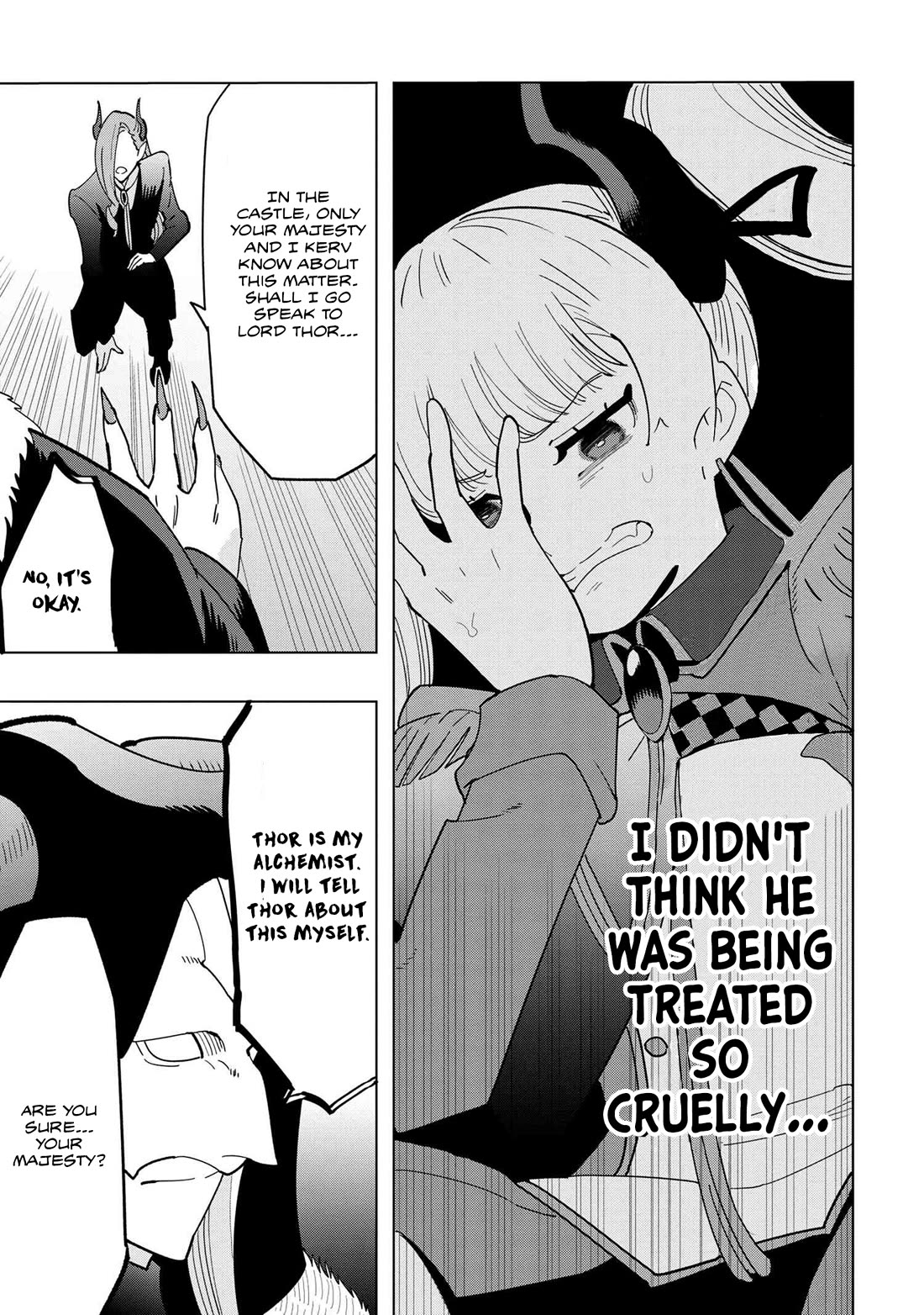 The Creation Alchemist Enjoys Freedom: If I Am Exiled From My Hometown, I Can Make Magic Items With Transcendent Effects at the Knees of the Demon Lord chapter 11 page 26