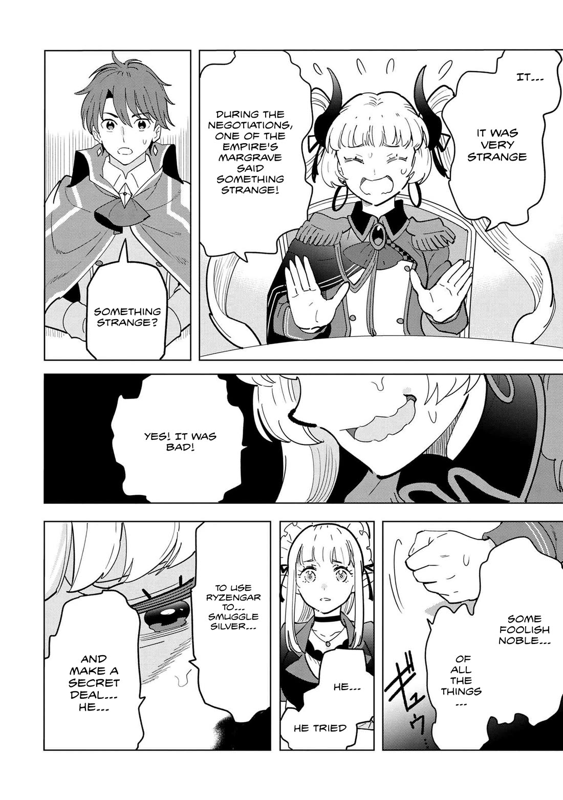 The Creation Alchemist Enjoys Freedom: If I Am Exiled From My Hometown, I Can Make Magic Items With Transcendent Effects at the Knees of the Demon Lord chapter 11 page 35