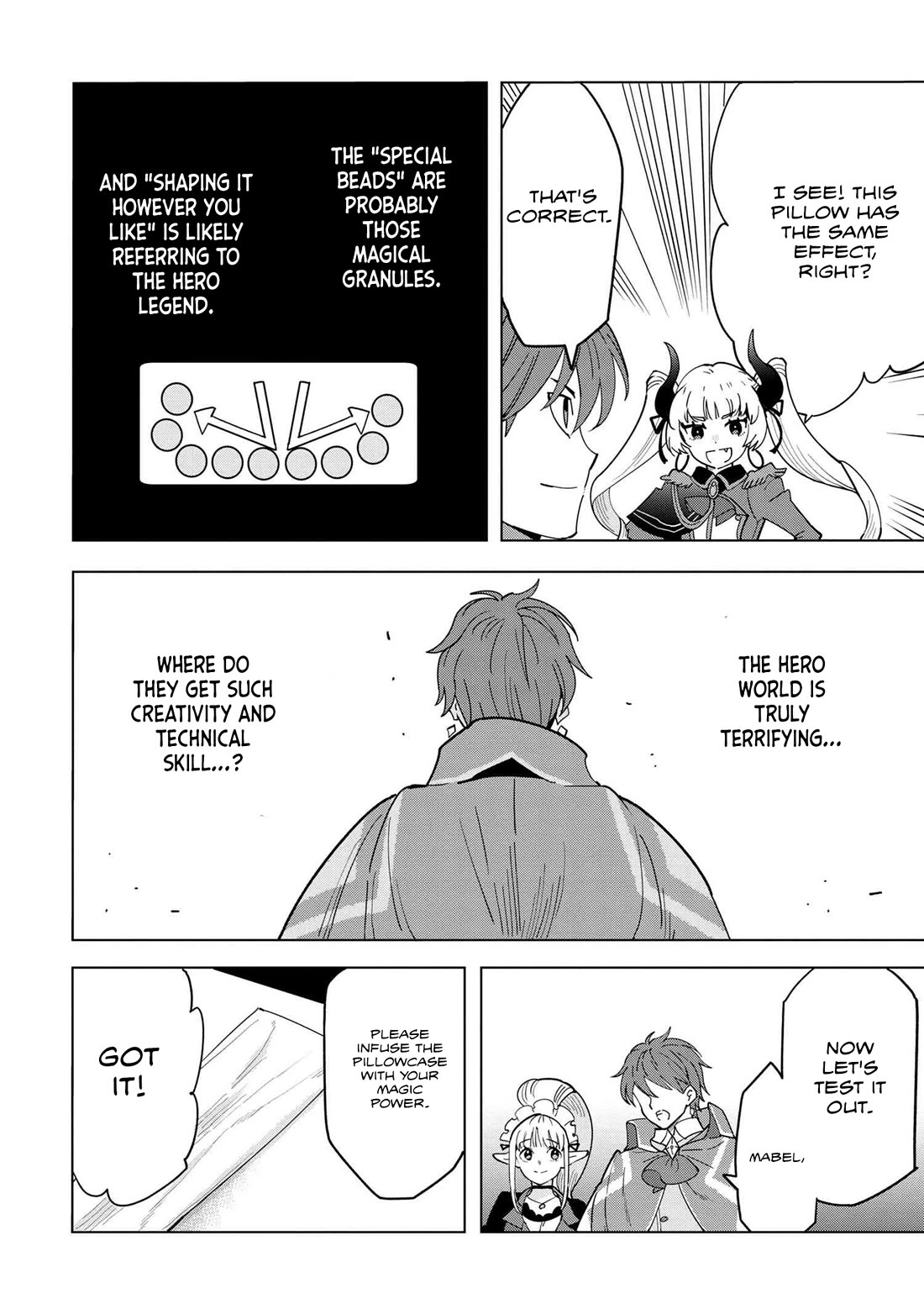 The Creation Alchemist Enjoys Freedom: If I Am Exiled From My Hometown, I Can Make Magic Items With Transcendent Effects at the Knees of the Demon Lord chapter 11 page 61