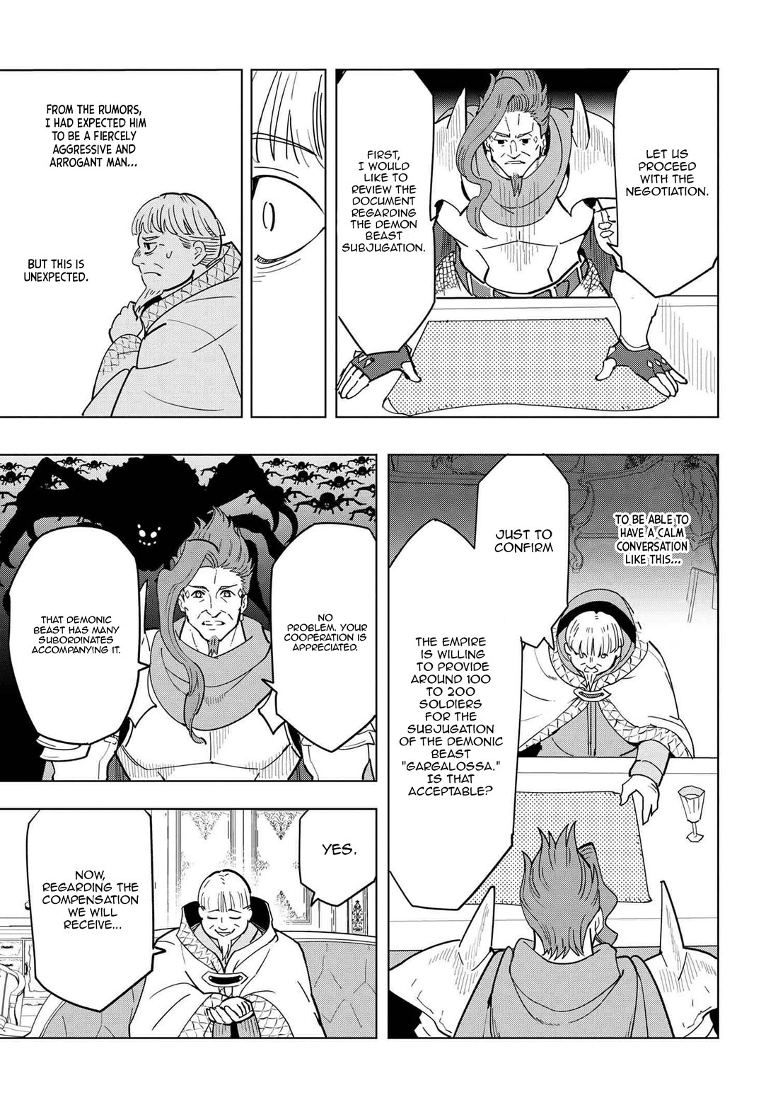 The Creation Alchemist Enjoys Freedom: If I Am Exiled From My Hometown, I Can Make Magic Items With Transcendent Effects at the Knees of the Demon Lord chapter 11 page 8