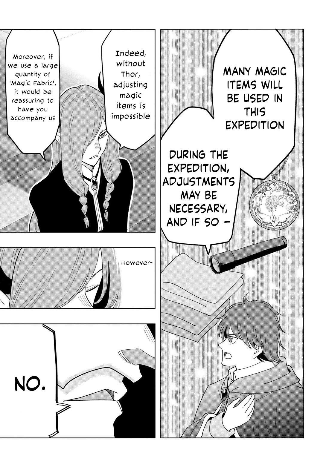 The Creation Alchemist Enjoys Freedom: If I Am Exiled From My Hometown, I Can Make Magic Items With Transcendent Effects at the Knees of the Demon Lord chapter 12 page 26