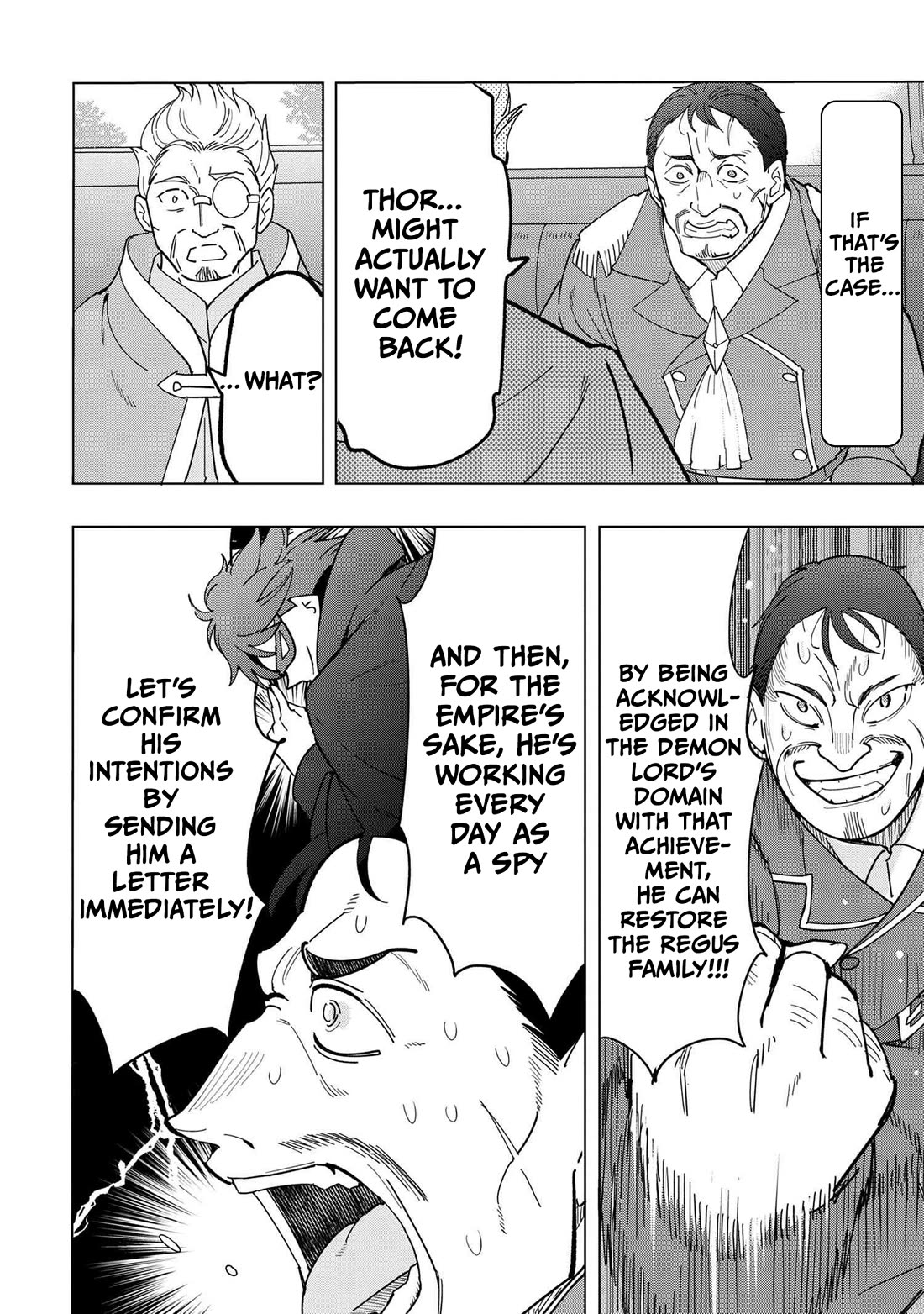 The Creation Alchemist Enjoys Freedom: If I Am Exiled From My Hometown, I Can Make Magic Items With Transcendent Effects at the Knees of the Demon Lord chapter 12 page 57