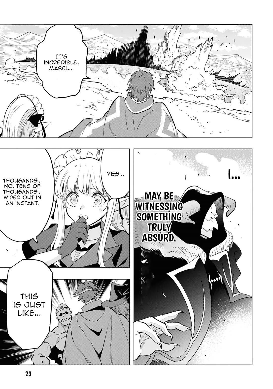 The Creation Alchemist Enjoys Freedom: If I Am Exiled From My Hometown, I Can Make Magic Items With Transcendent Effects at the Knees of the Demon Lord chapter 14 page 22