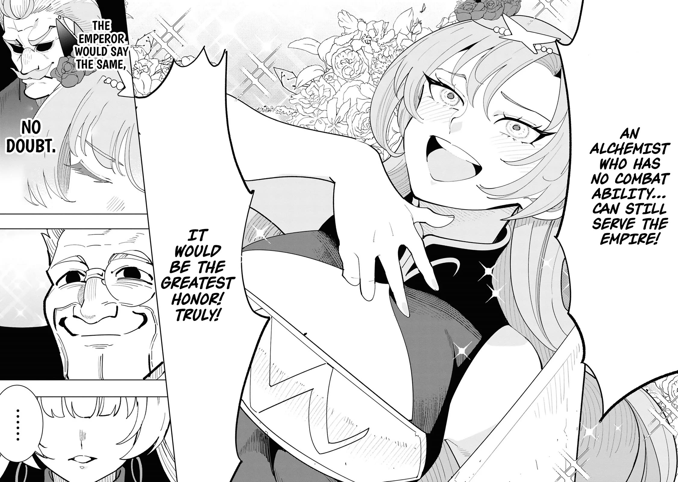 The Creation Alchemist Enjoys Freedom: If I Am Exiled From My Hometown, I Can Make Magic Items With Transcendent Effects at the Knees of the Demon Lord chapter 15 page 46